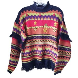 Vintage Triangle Colorful Sweater